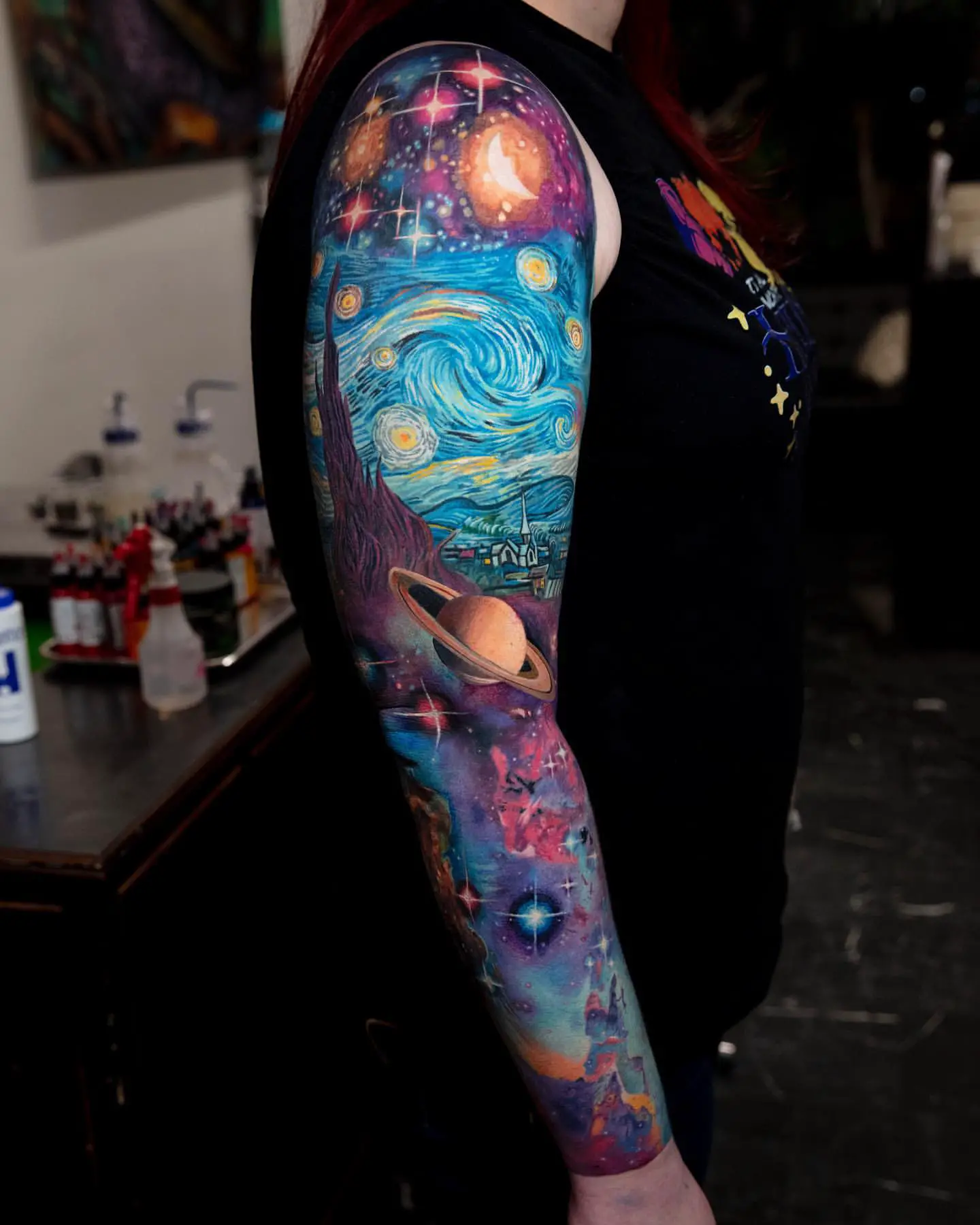 Century Ink - Hình xăm galaxy (Galaxy tattoo) là một dạng... | Facebook