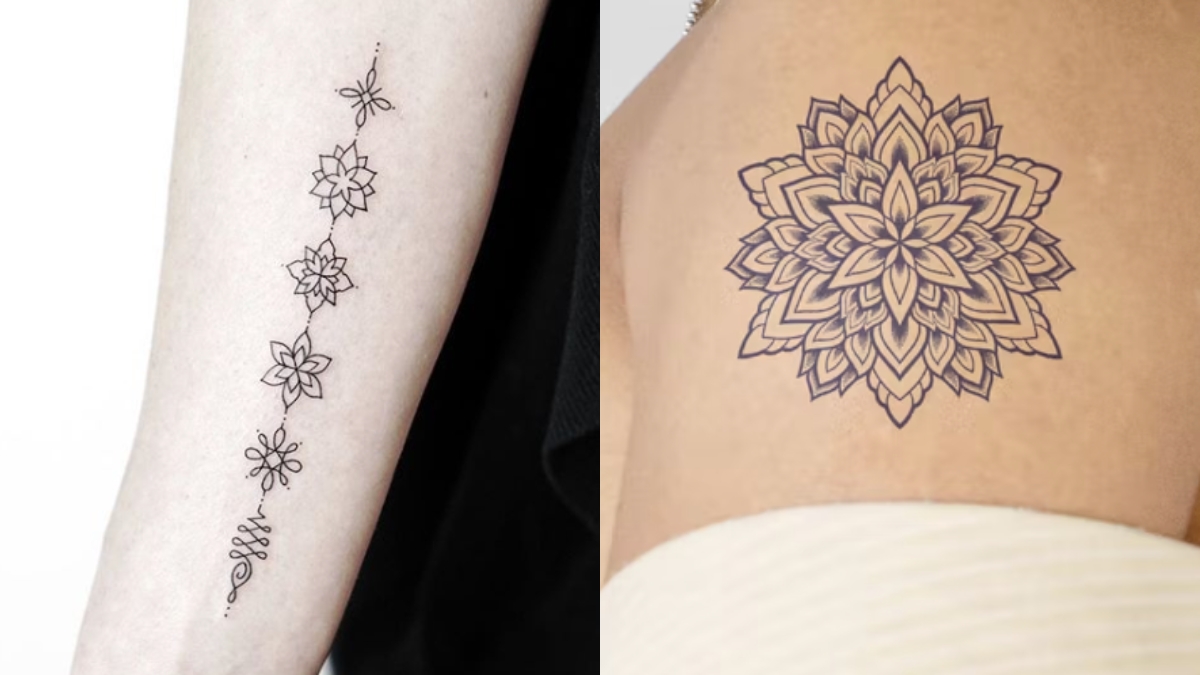 Hình xăm hoa sen mandala. Xăm hình bấm TRUY CẬP để liên hệ | Shoulder  tattoos for women, Mini tattoos, Tattoos for women