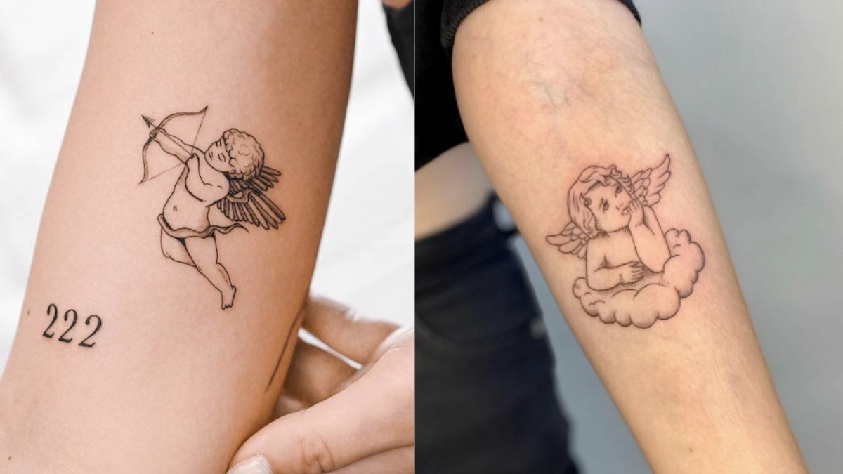 100+ hình xăm thiên thần mini, thiên thần trong tattoo có ý nghĩa gì?